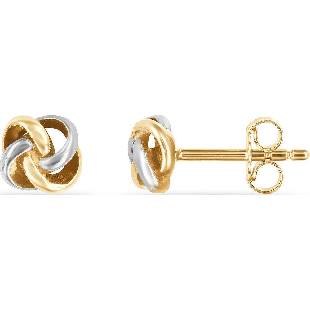 FAVS Boucles d'oreilles à fermoir à poussette 585 Or jaune Boucles d'oreilles