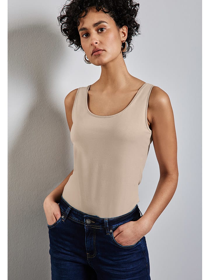 Street One Top in Beige günstig kaufen