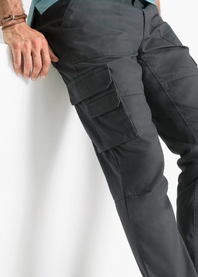 Cargohose mit Teflonausrüstung, Straight