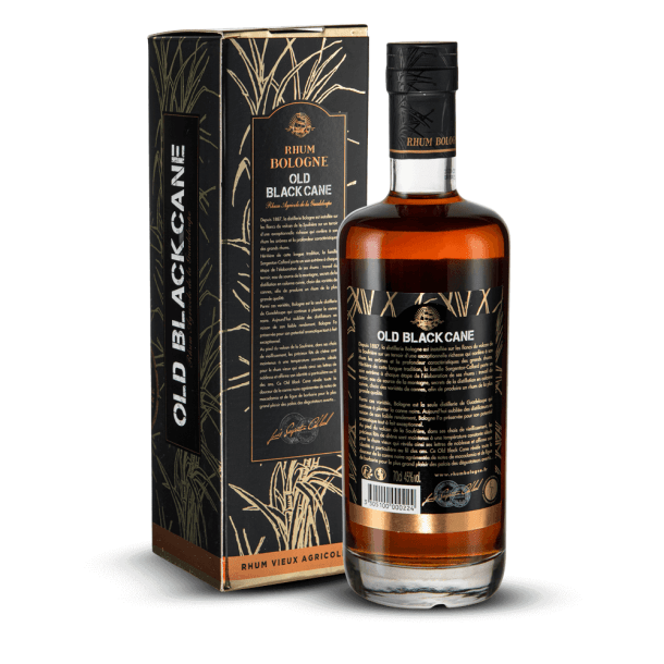Bologne Old Black Cane 45% + étui