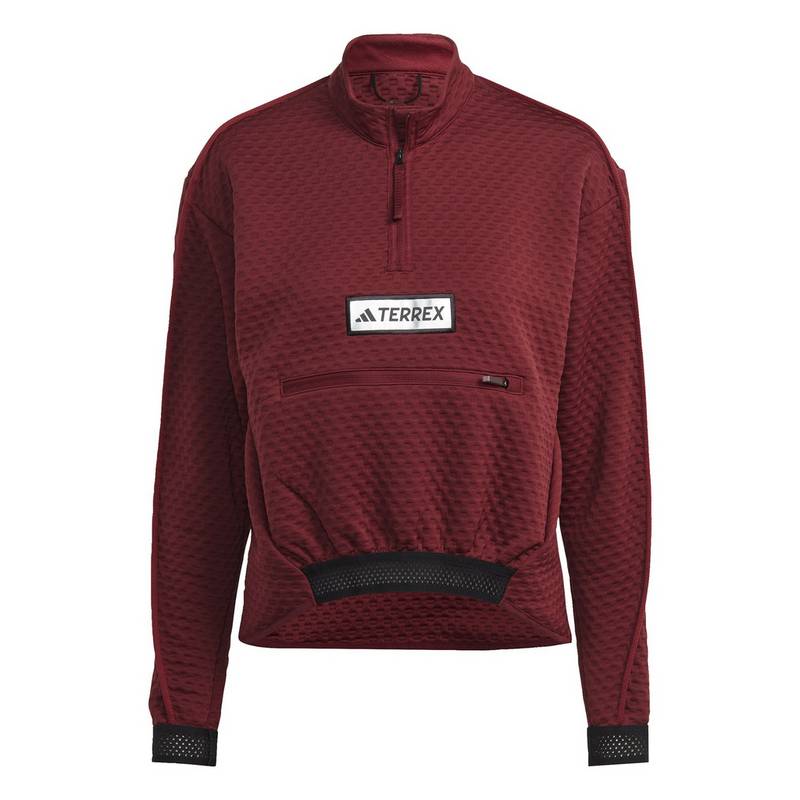 adidas TERREX Utilitas Half-Zip Fleecejacke Sweatshirt Damen