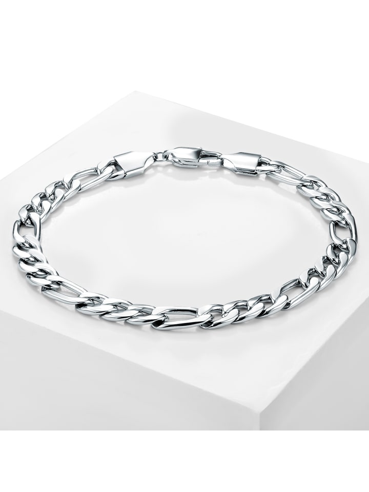 True Rebels Armband Edelstahl in silber günstig kaufen