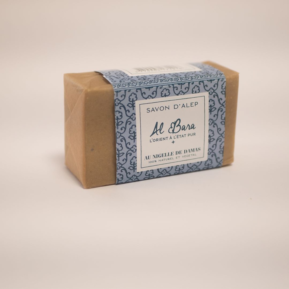 al bara Savon d'alep au nigelle de damas Savon
