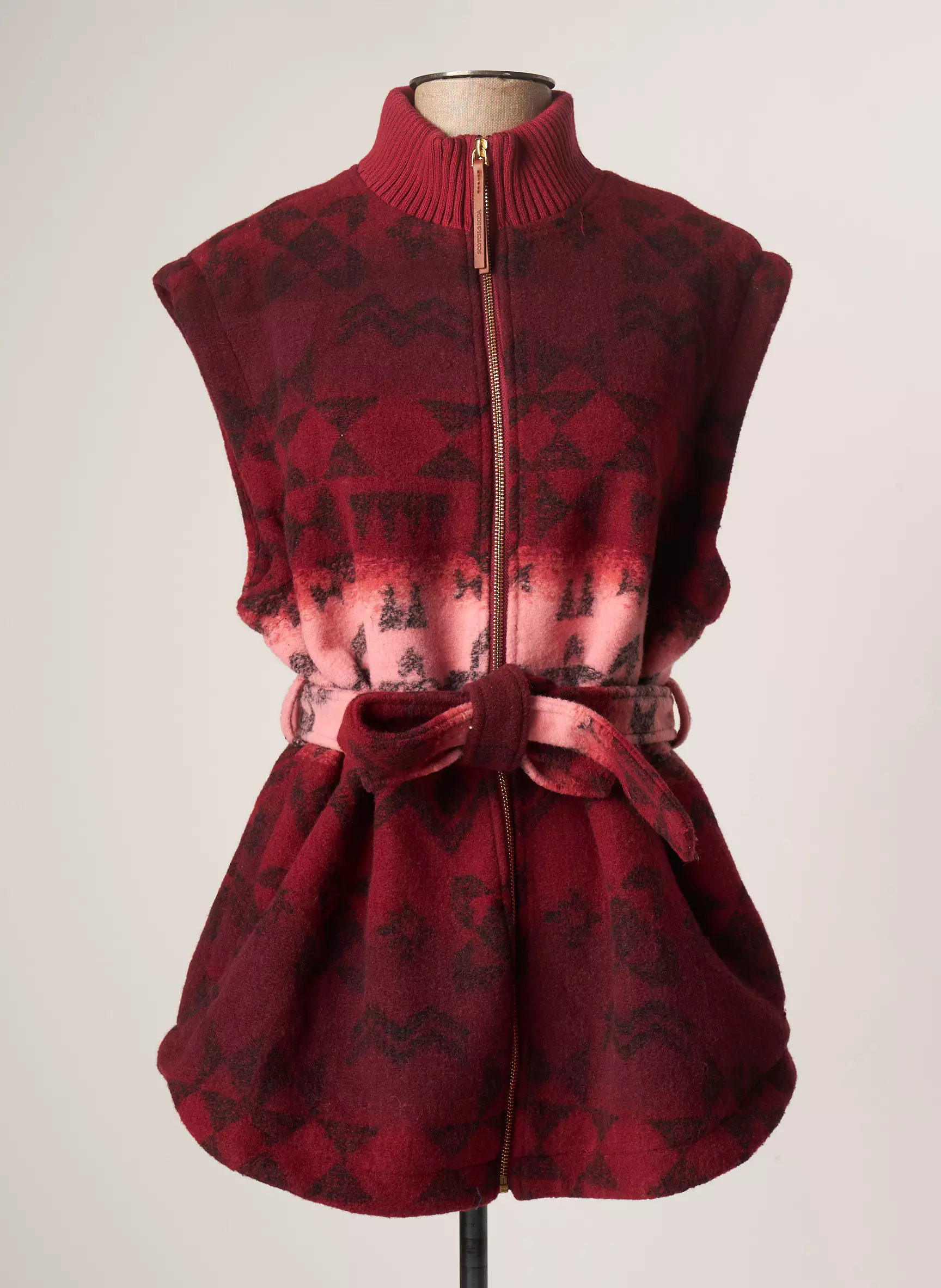 Maison Scotch Gilet Femme couleur rouge