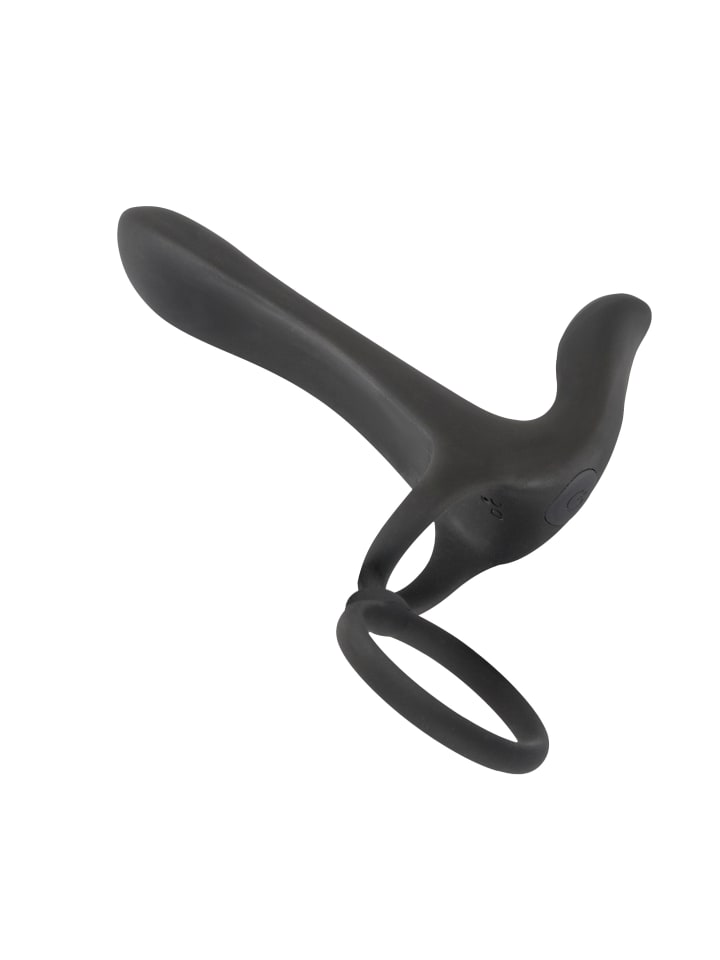 Black Velvets Paarvibrator Couple's Vibrator in schwarz günstig kaufen 14 cm