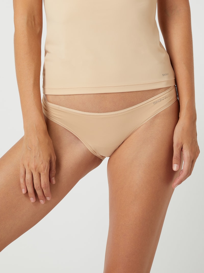 Slip aus Mikrofaser im 2er-Pack Modell 'Every Day In Micro' in beige