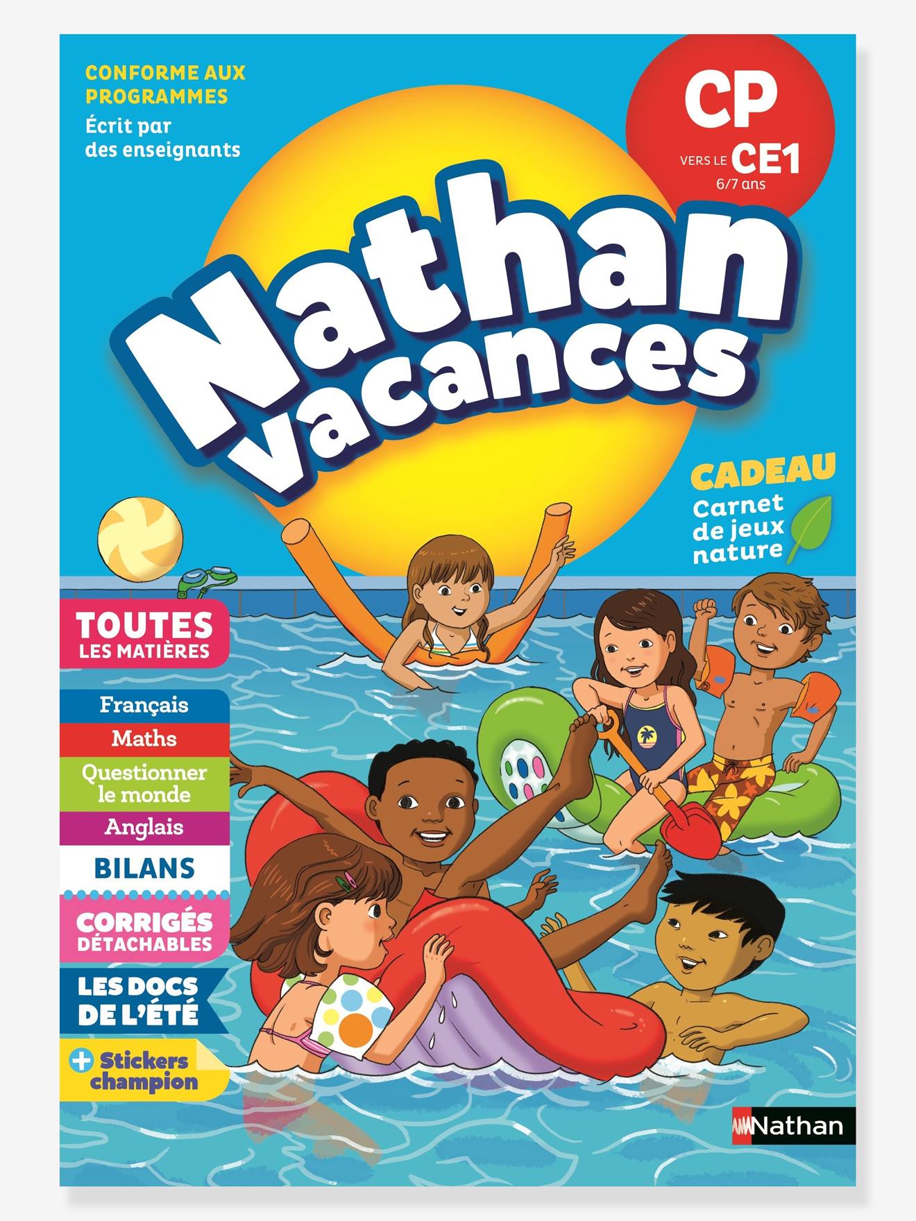 Cahier de Vacances 2022 du CP vers le CE1