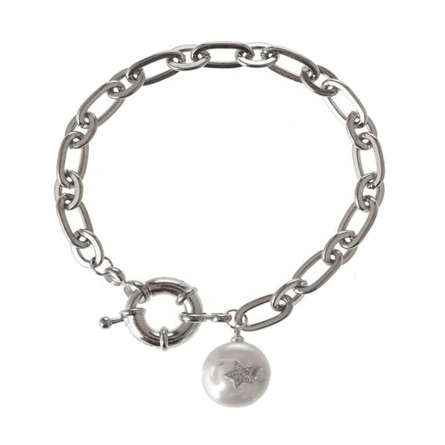 Armband 'Zuchtperle und Stern'