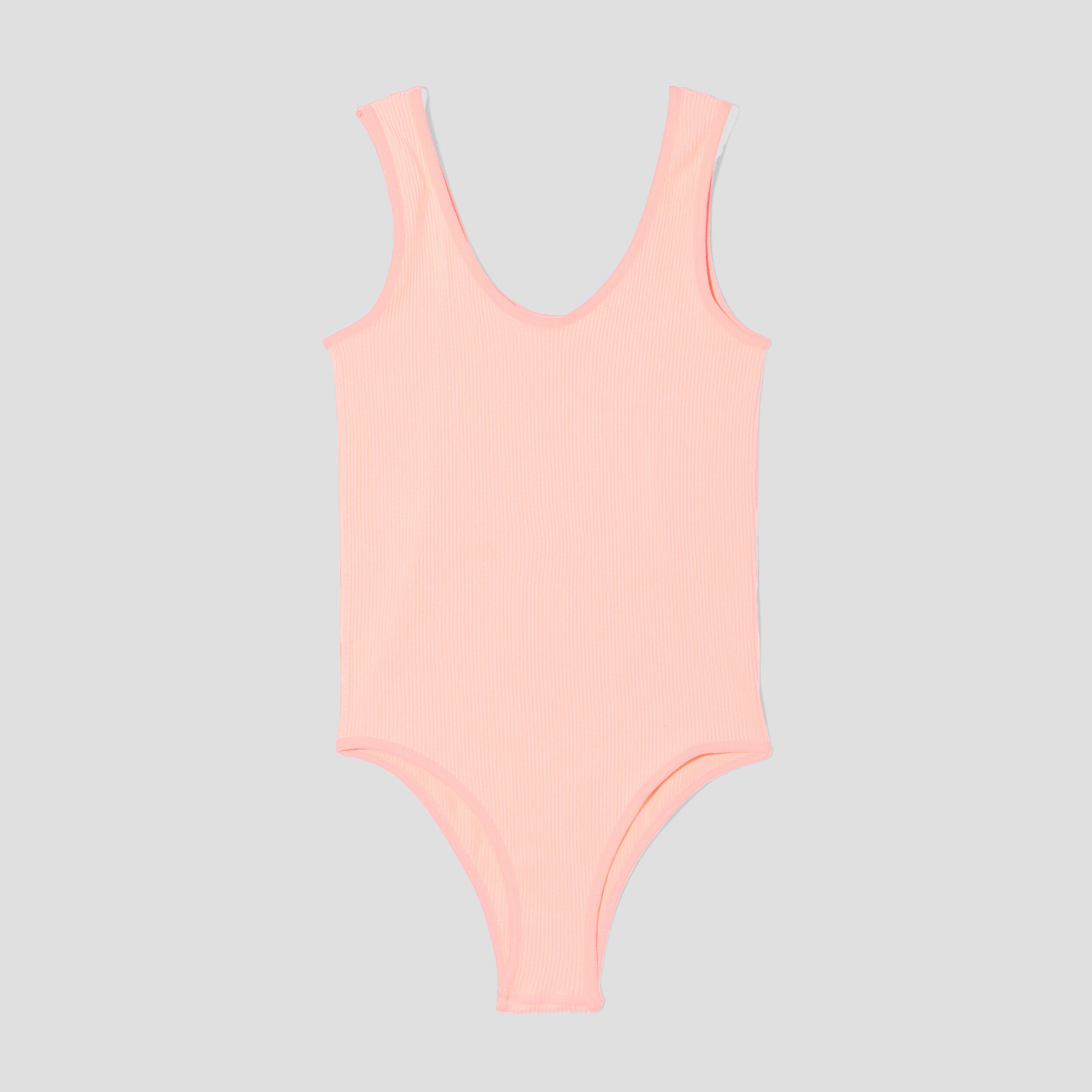 Body bretelles sans couture rose femme | Cache Cache
