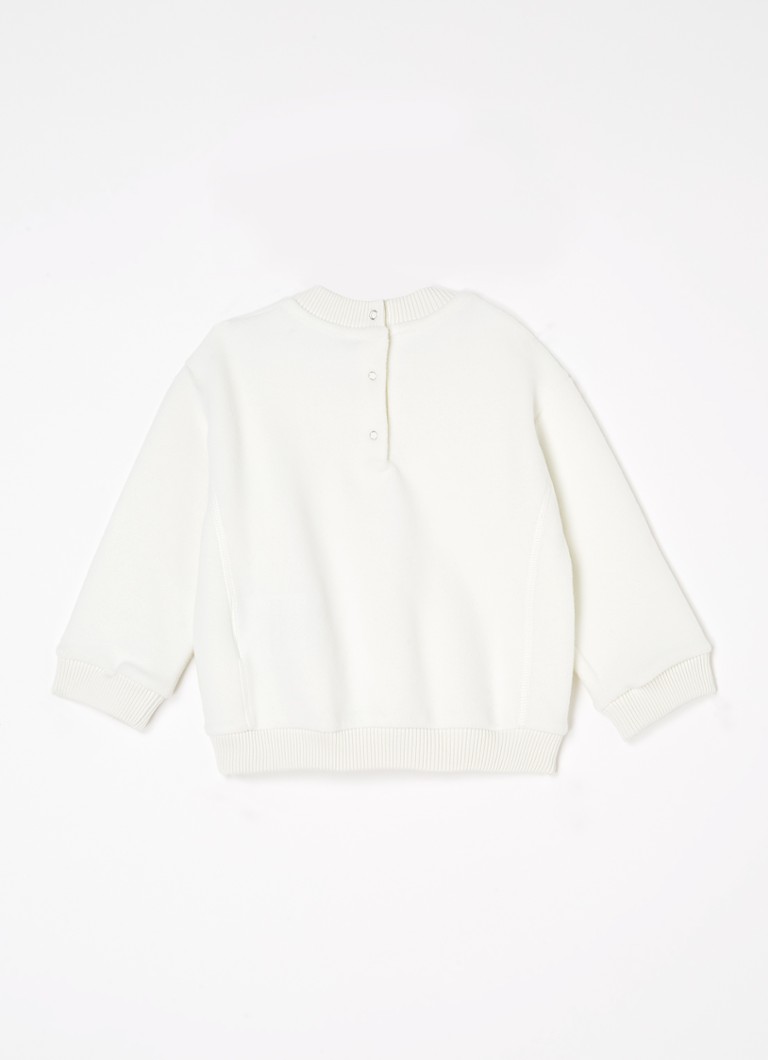 Maglione Moncler con logo ricamato