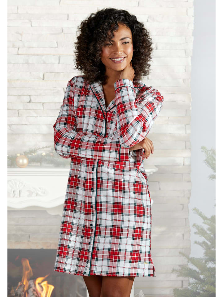 LASCANA Sleepshirt in rot günstig kaufen