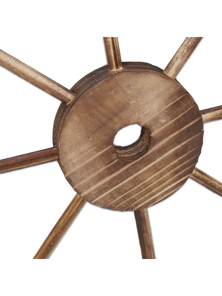 relaxdays 2x Wagenrad in Natur günstig kaufen onesize
