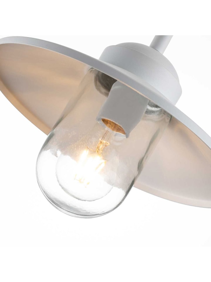 Licht-Erlebnisse Außen Wandlampe in Weiß günstig kaufen onesize