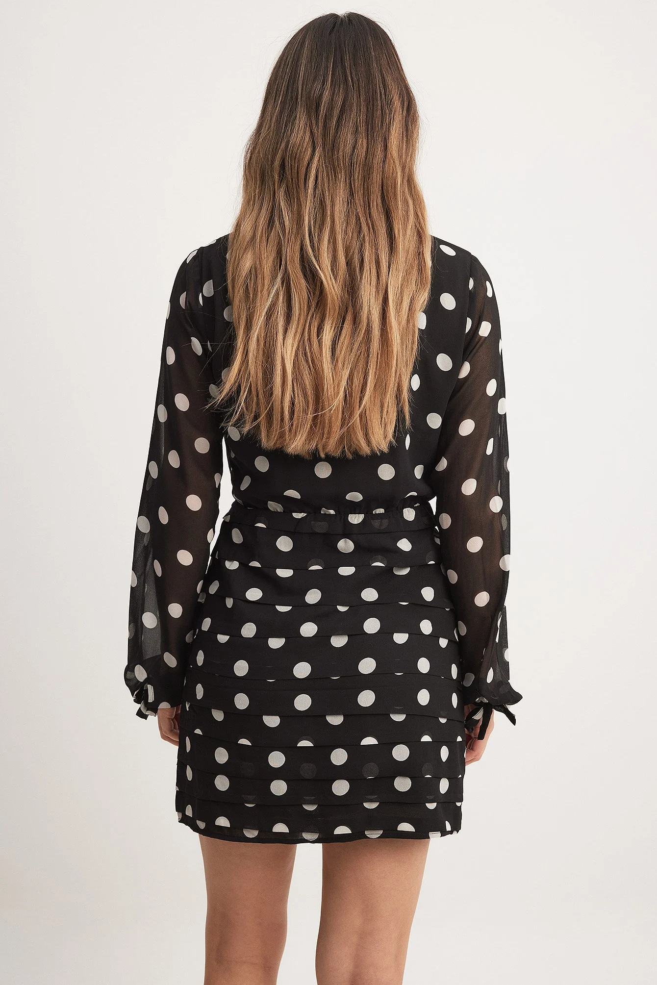 Gerafftes Minikleid