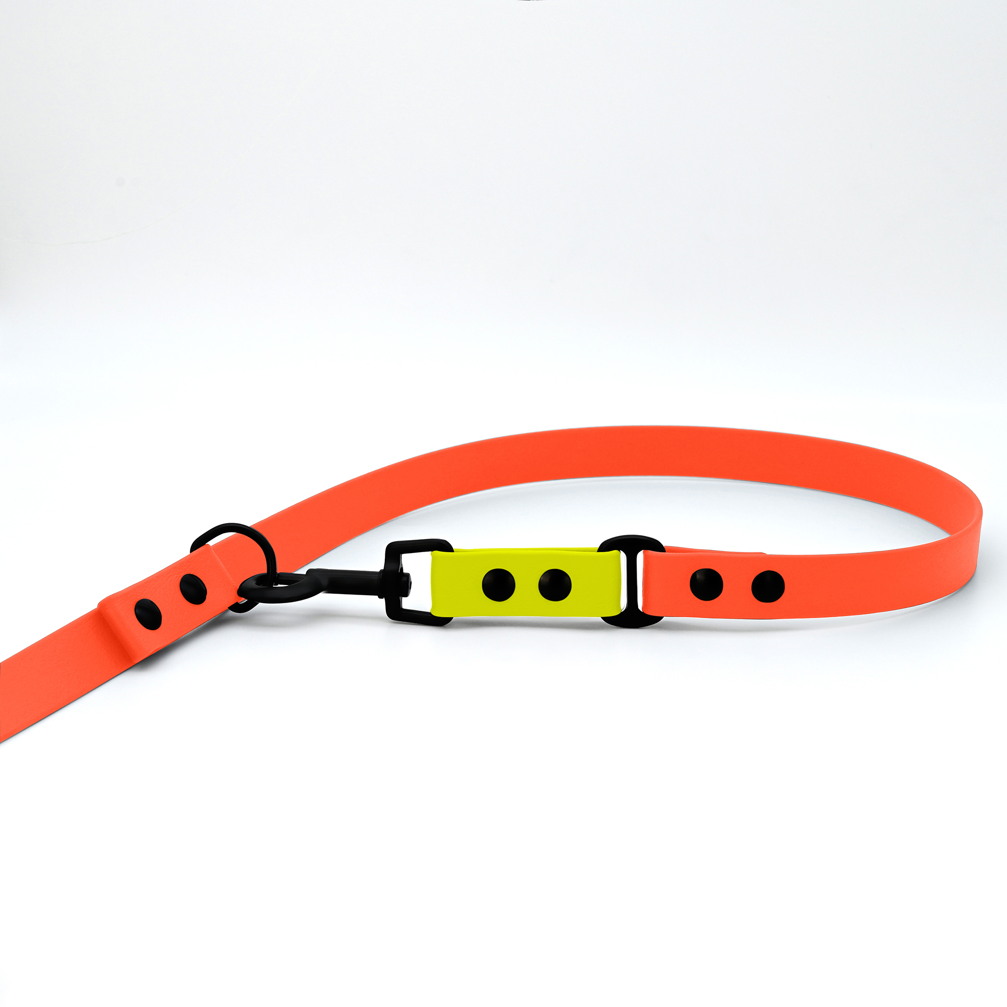 THE DOG IDEA Hundeleinen THE DOG IDEA Biothane Hundeleine Orange neon gelb