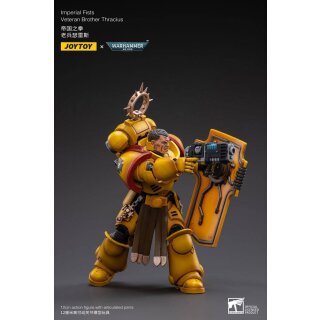 Warhammer 40k Actionfigur 1/18 Imperial Fists Veteran Brother Thracius 12 cm