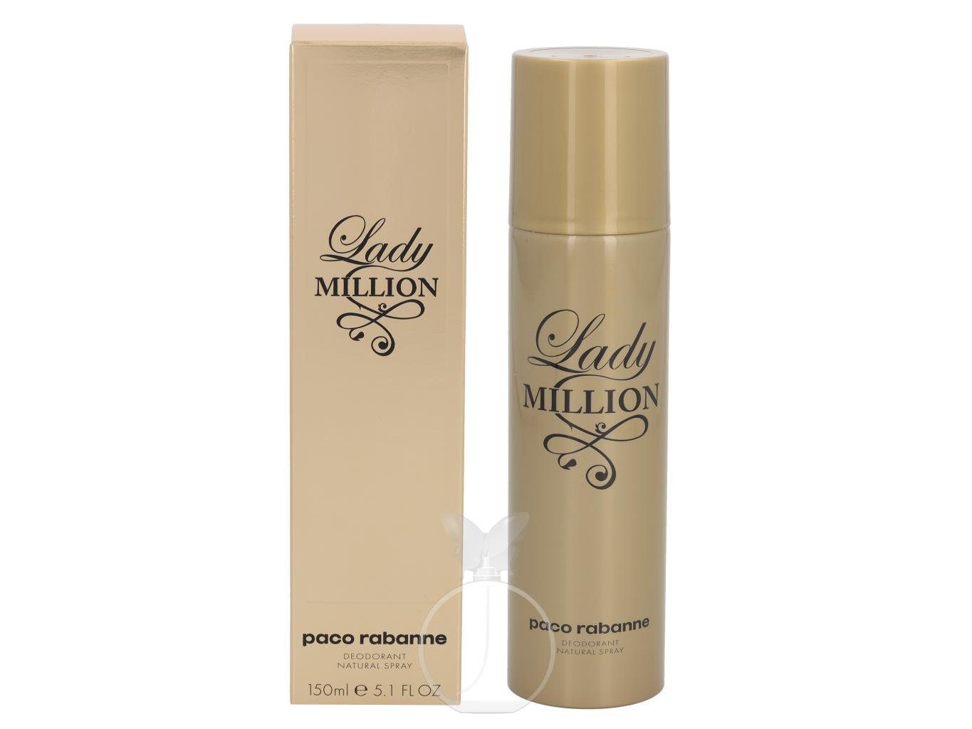paco rabanne Deo-Spray paco rabanne Lady Million Deodorant 150 ml