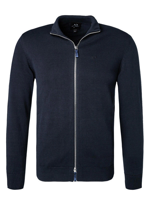 ARMANI EXCHANGE, Cardigan, Baumwolle, navy