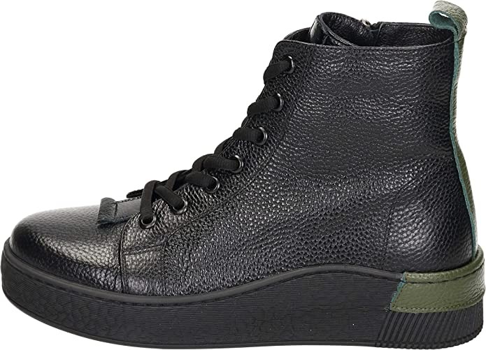 MANITU Stiefeletten schwarz