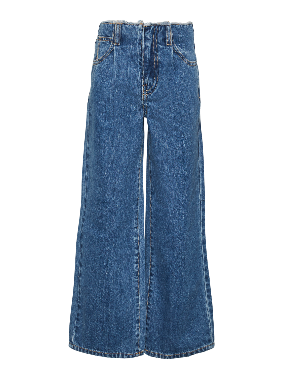 VMDAISY Hohe Taille Weiter Beinschnitt Jeans