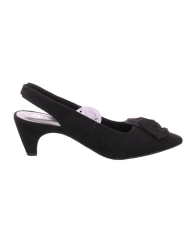 Franz Ferdinand Sling-Pumps für Damen in schwarz in schwarz günstig kaufen 41