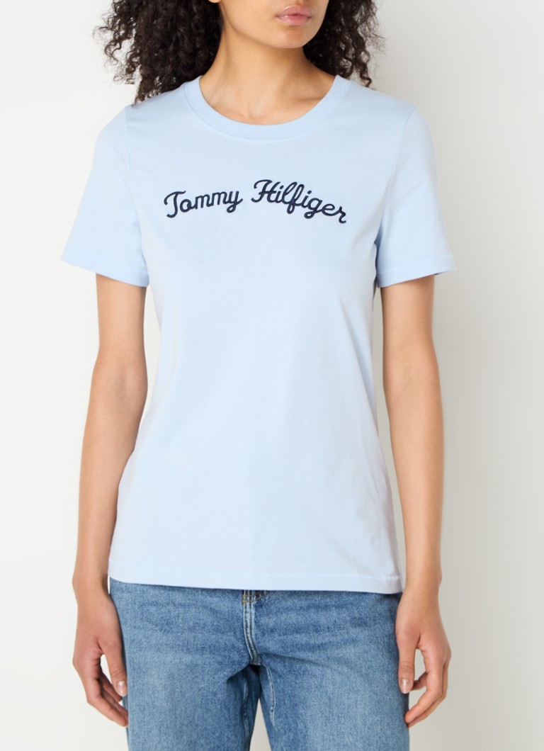 Tommy Hilfiger T-shirt with logo embroidery