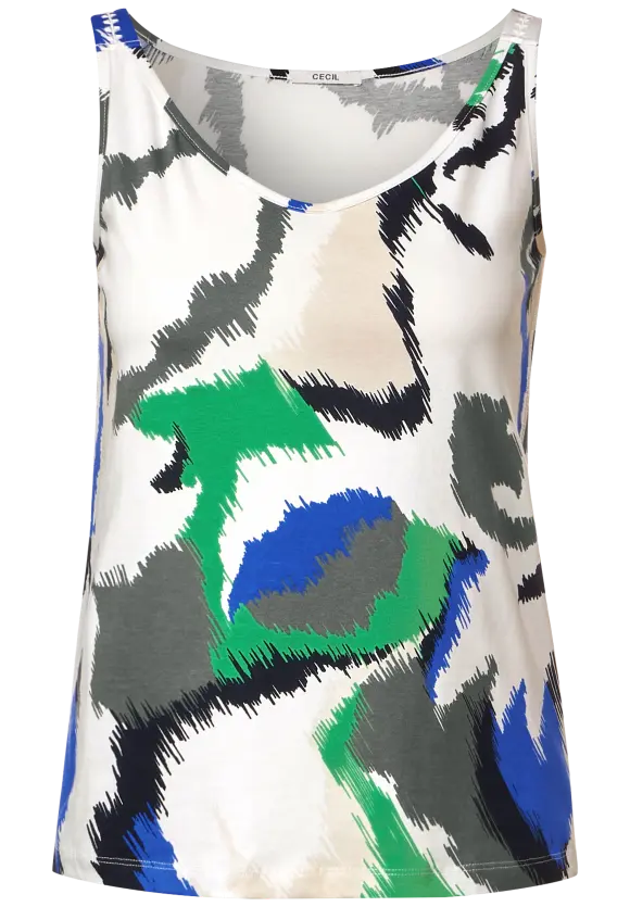 CECIL Ärmelloses Printtop