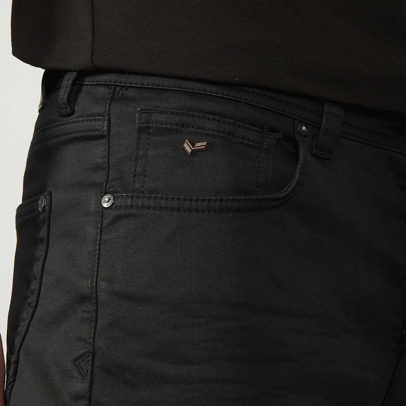 DAXTE  Jean straight noir homme