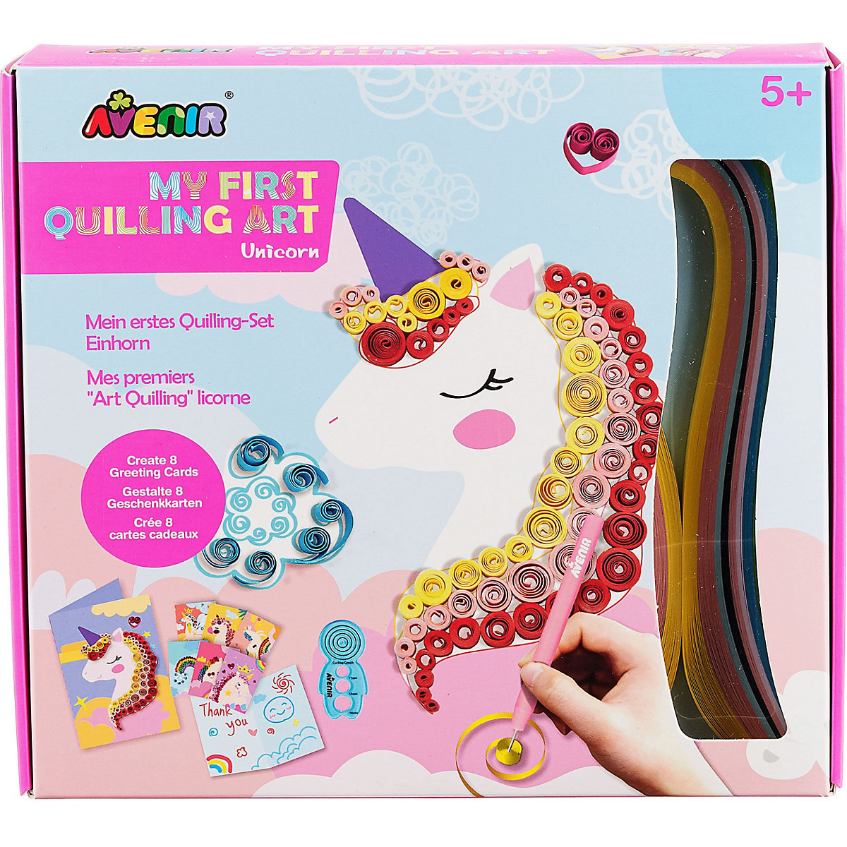 Quilling-Set Einhorn