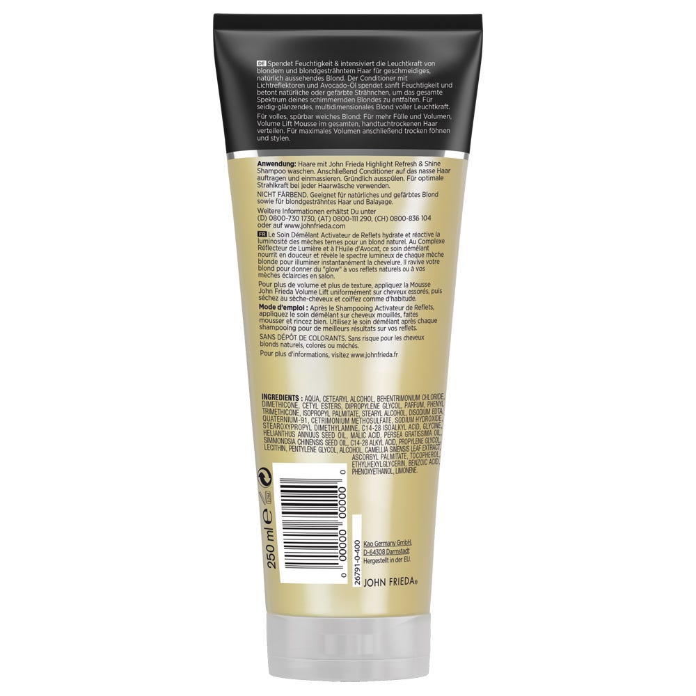 John Frieda Highlight Refresh&Shine Conditioner 250 ml