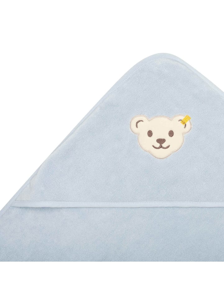 Steiff Bademantel in Hellblau günstig kaufen onesize