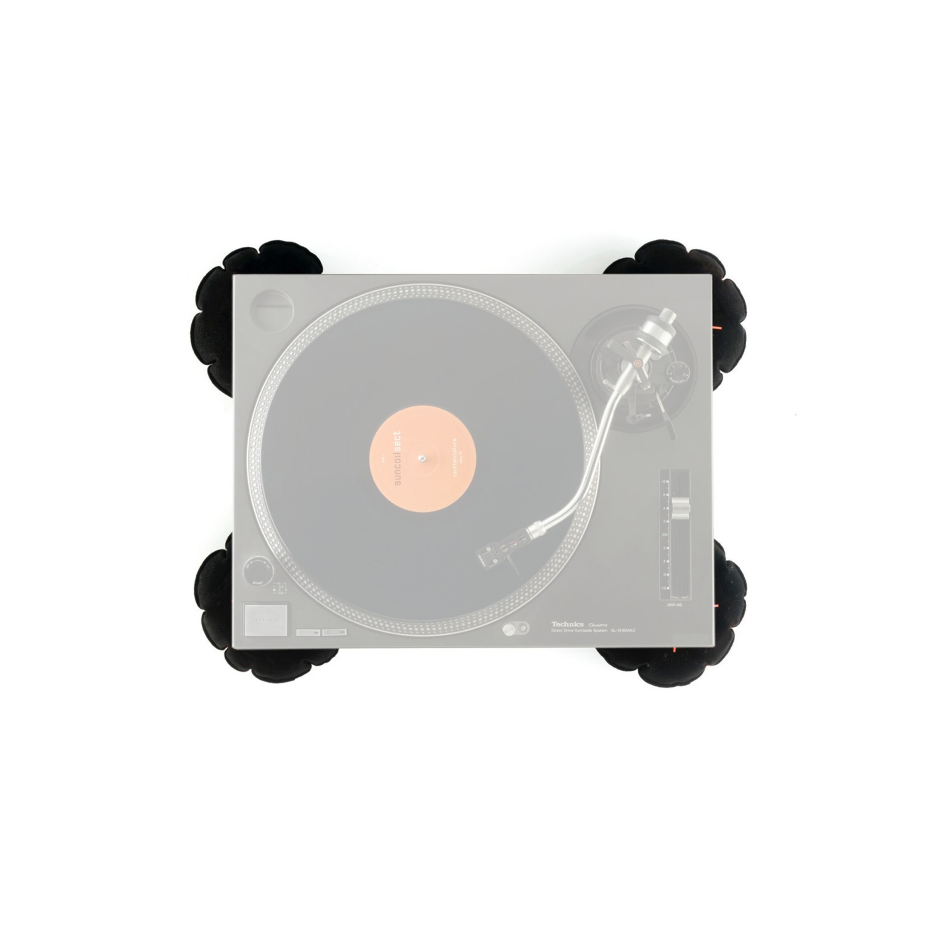 Freefloat Plattenspieler (Black (Paar)