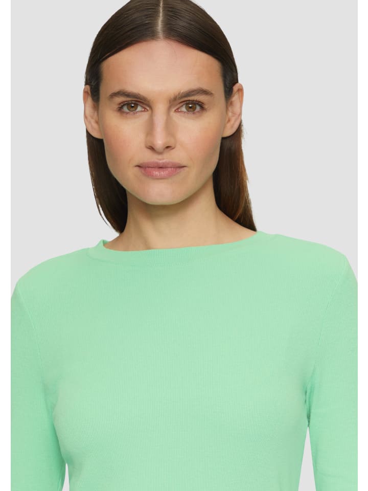 s.Oliver T-Shirt langarm in Grün günstig kaufen