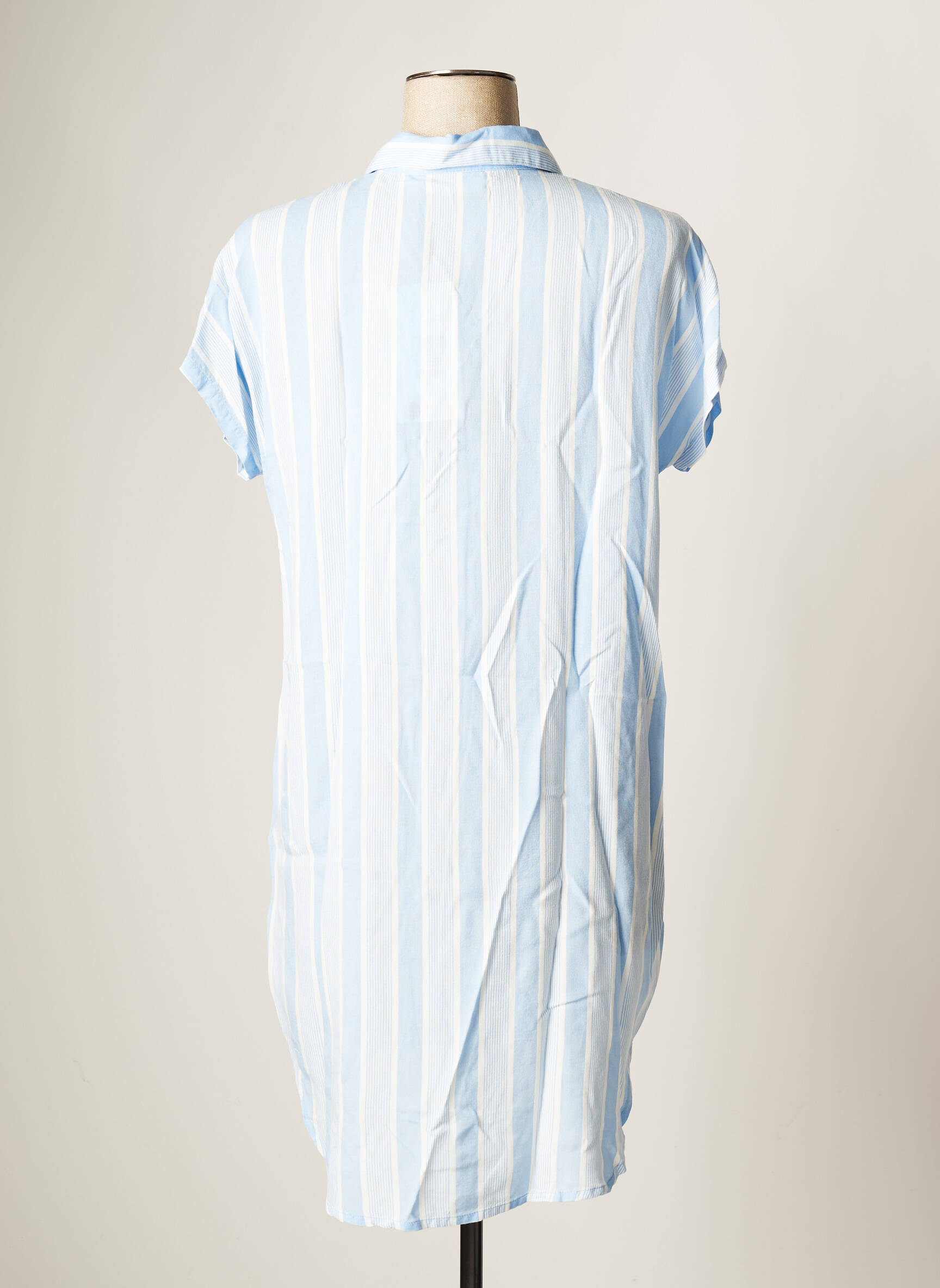 Kaffe Tuniquemanchecourte Femme couleur bleu
