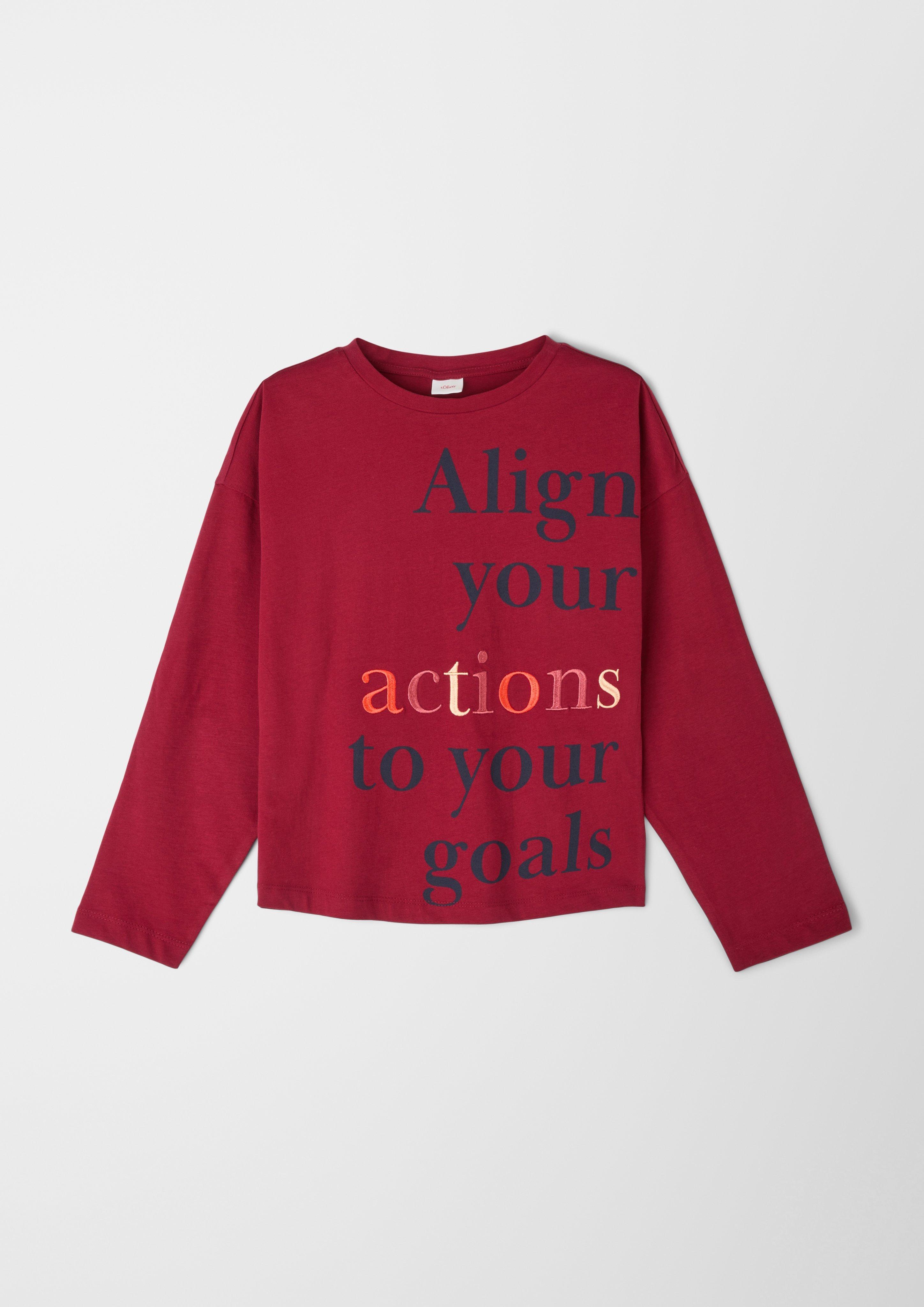 Shirt mit Statement-Print  2118611-3876