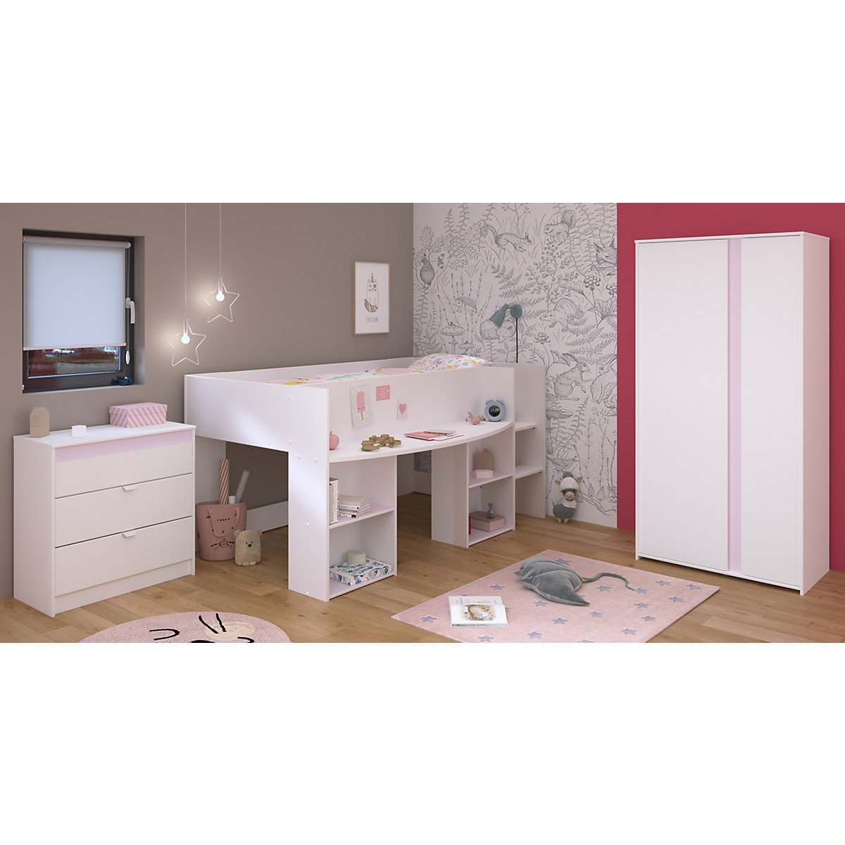 Kinderzimmer Set 3tlg 