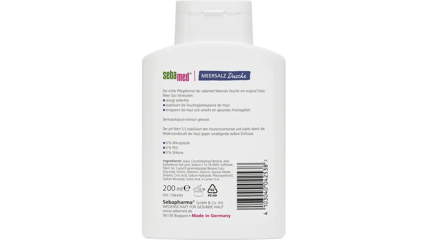 Sebamed Meersalz Dusche