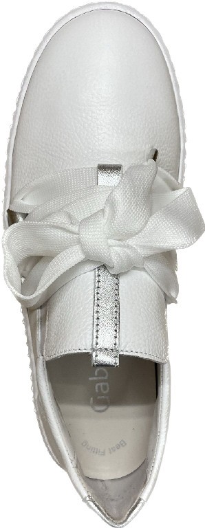 GABOR Sportliche Slipper weiss