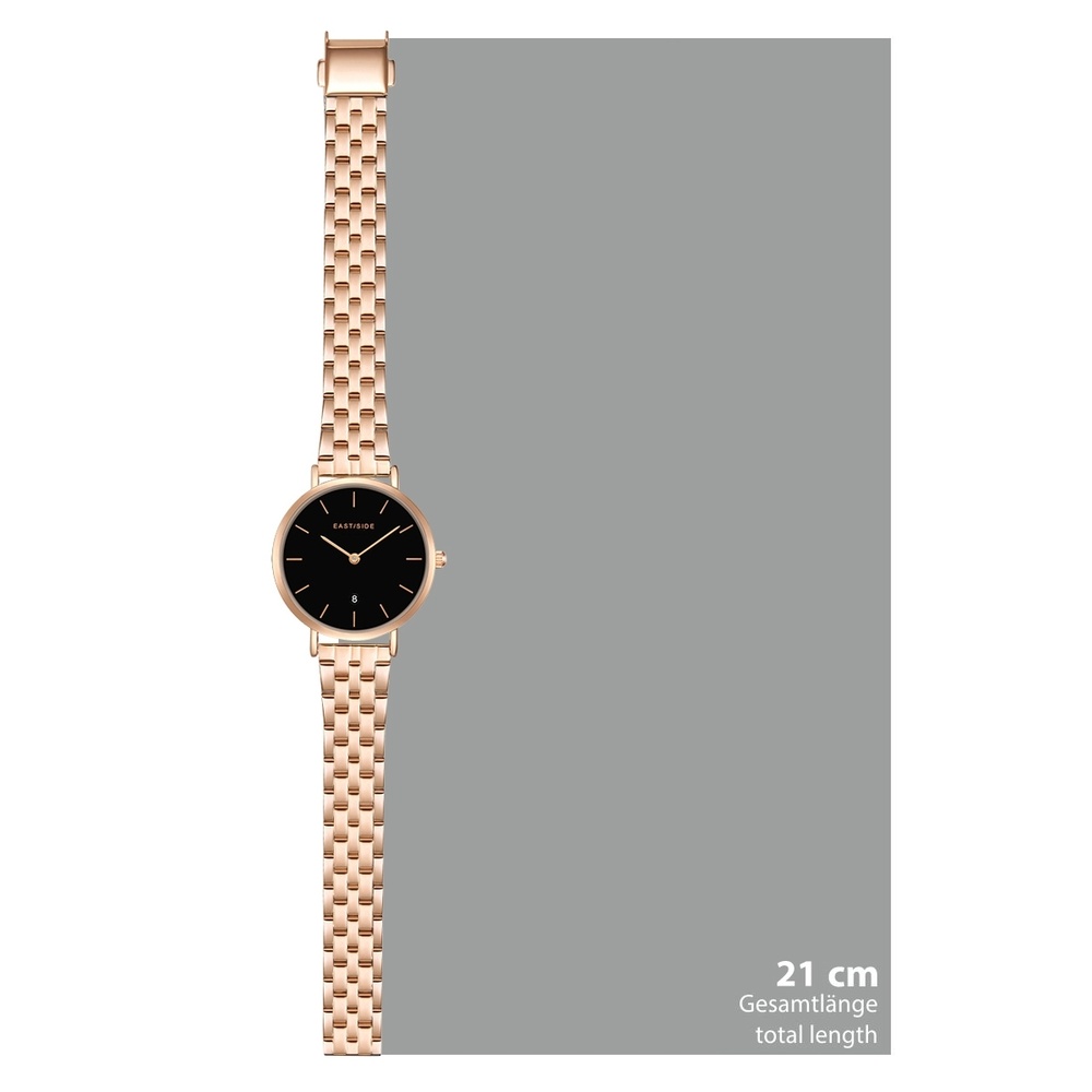 EASTSIDE Montre à quartz Bloomfield en Or rose Acier inoxydable en Or rose Montre