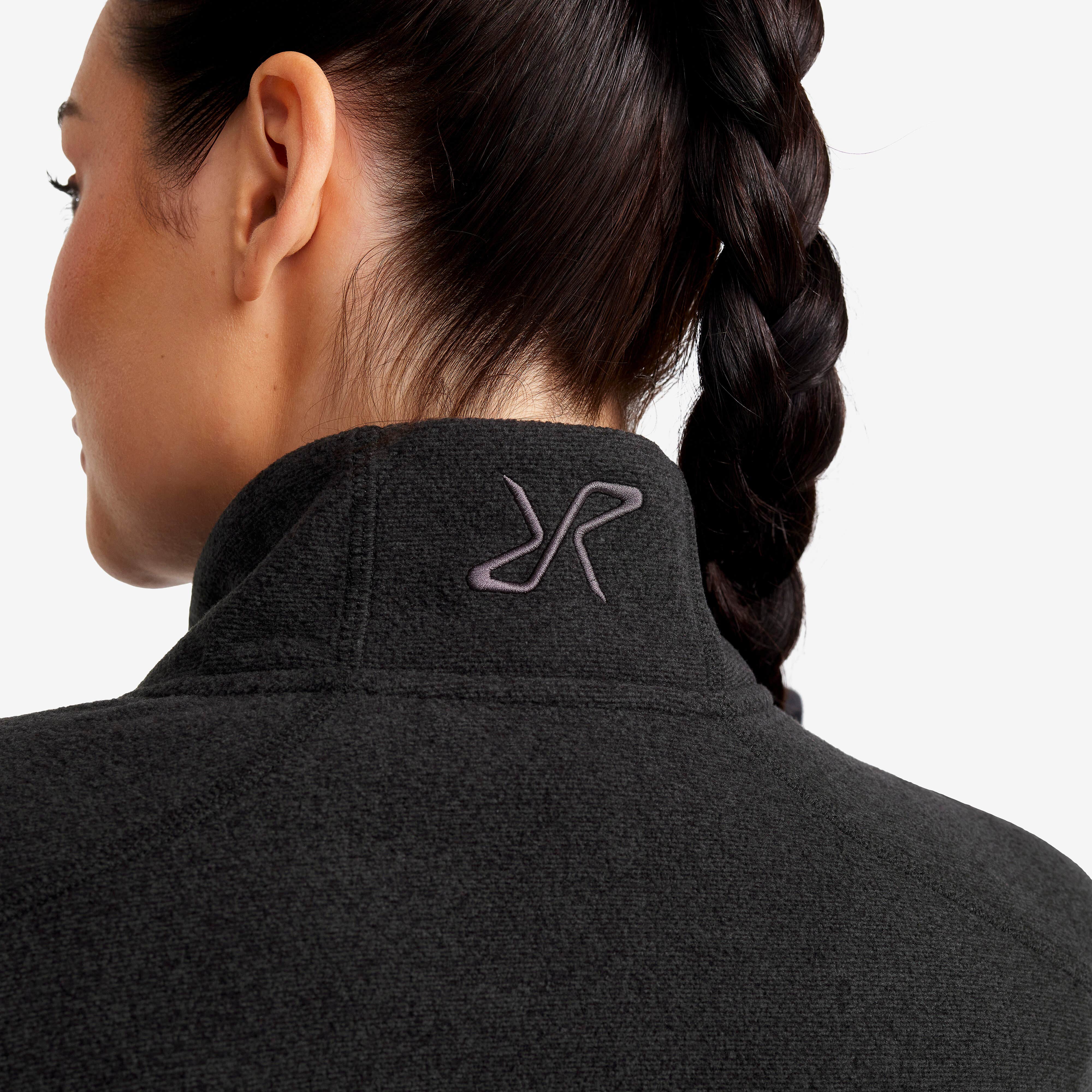 Essential Full-zip Fleece Femme Black