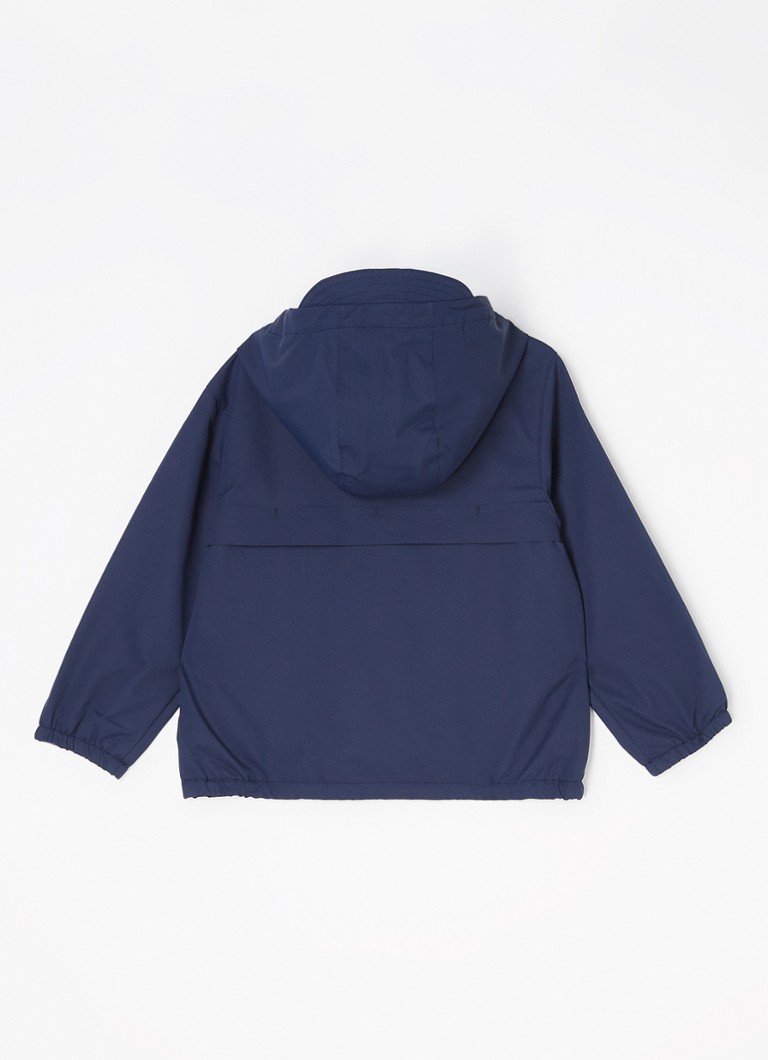 Ralph Laurenin tuulitakki, jossa logobrodeeraus ja huppu