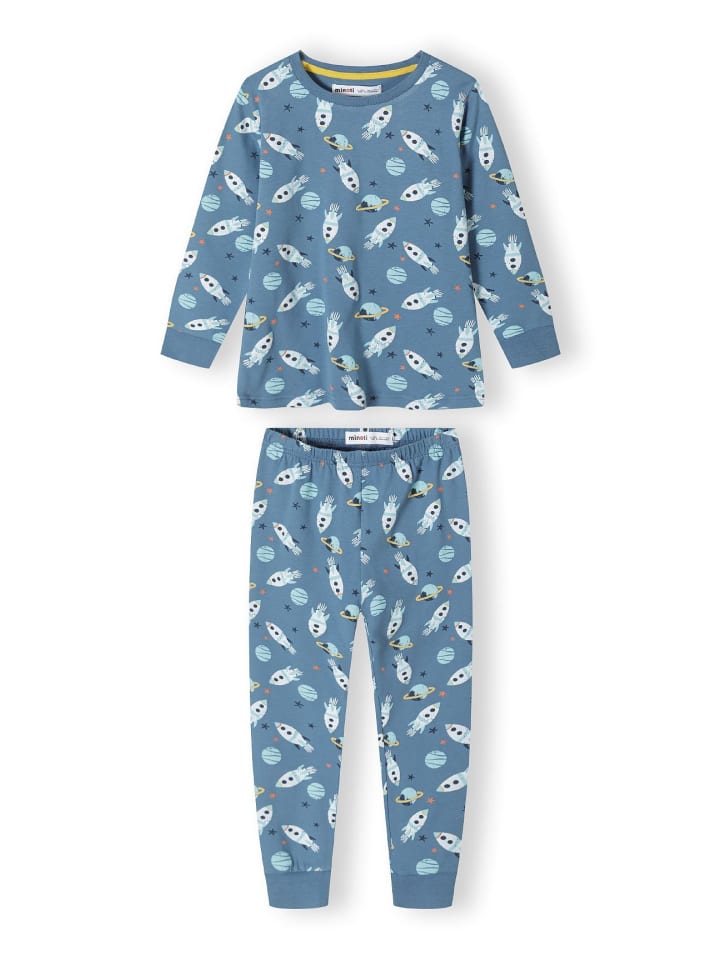 Minoti 2er-Set: Nachtwäsche 19pj21 in blau günstig kaufen