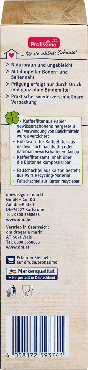 Kaffeefilter Größe 4, 120 St
