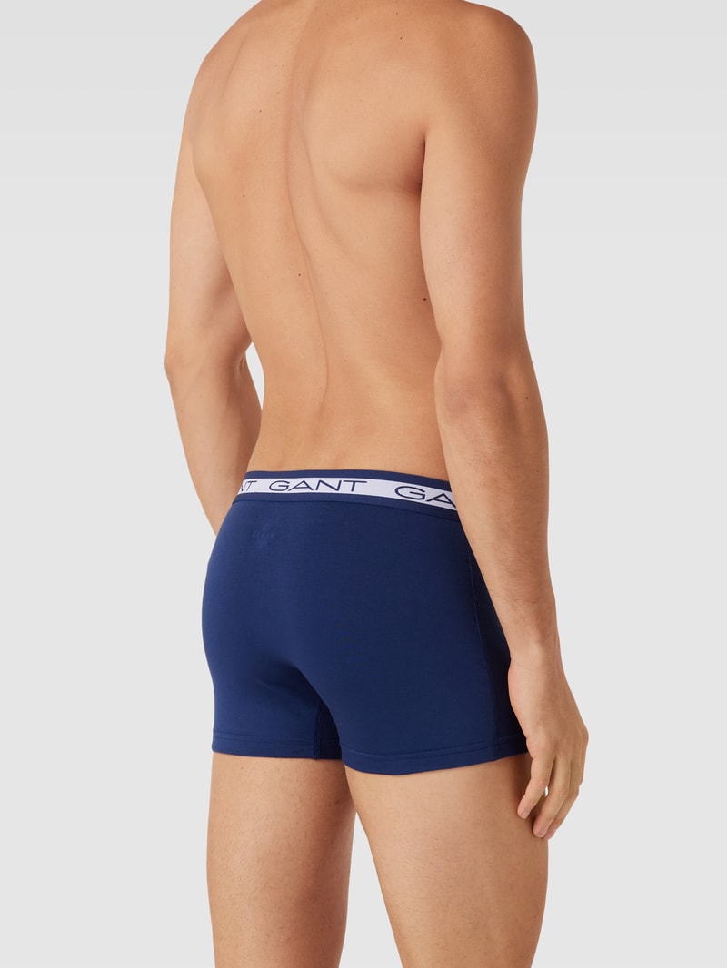 Trunk mit elastischem Logo-Bund im 5er-Pack Modell 'Basic Trunk' in grün