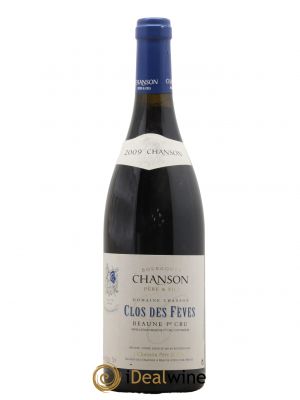 Beaune 1er Cru Clos des Fèves Chanson  2009 - Lot de 1 Bouteille