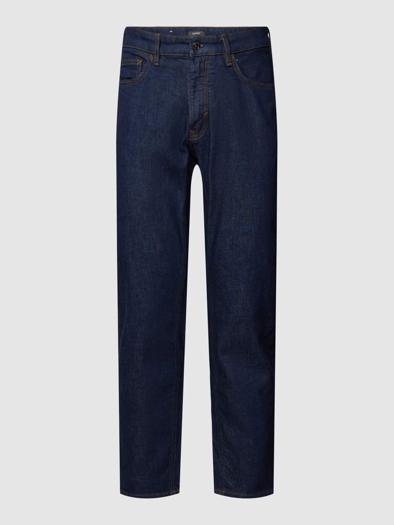 Slim Fit Jeans mit 5-Pocket-Design in jeans meliert