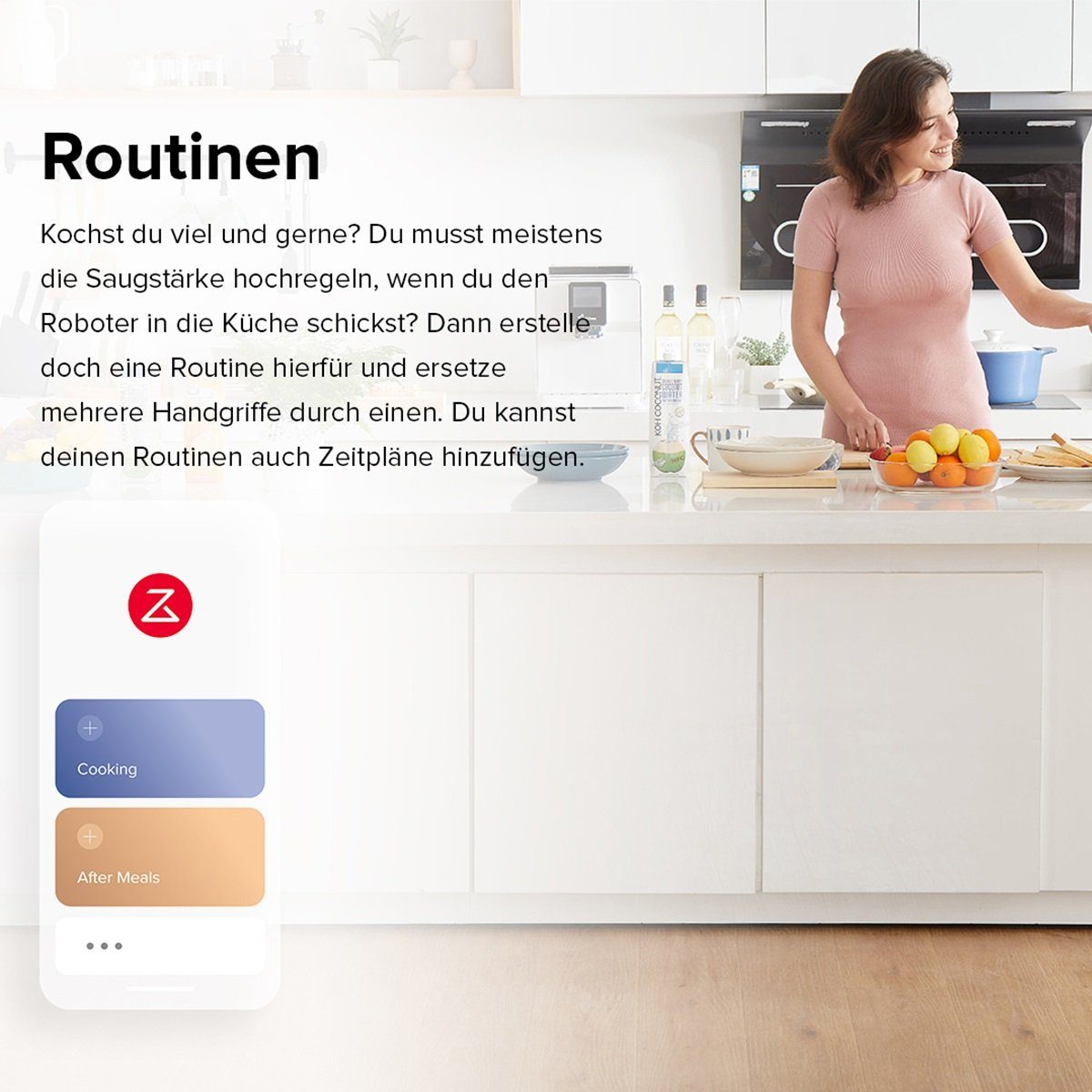 Roborock Saugroboter Q7 Max, 58,00 W, 4200Pa, 4 Karten Speichern, Teppichboden reinigen, Roboter Staubsauger, 3D-Map, Kindersicherung, App-Steuerung (VS Roborock S7, S5 Max)