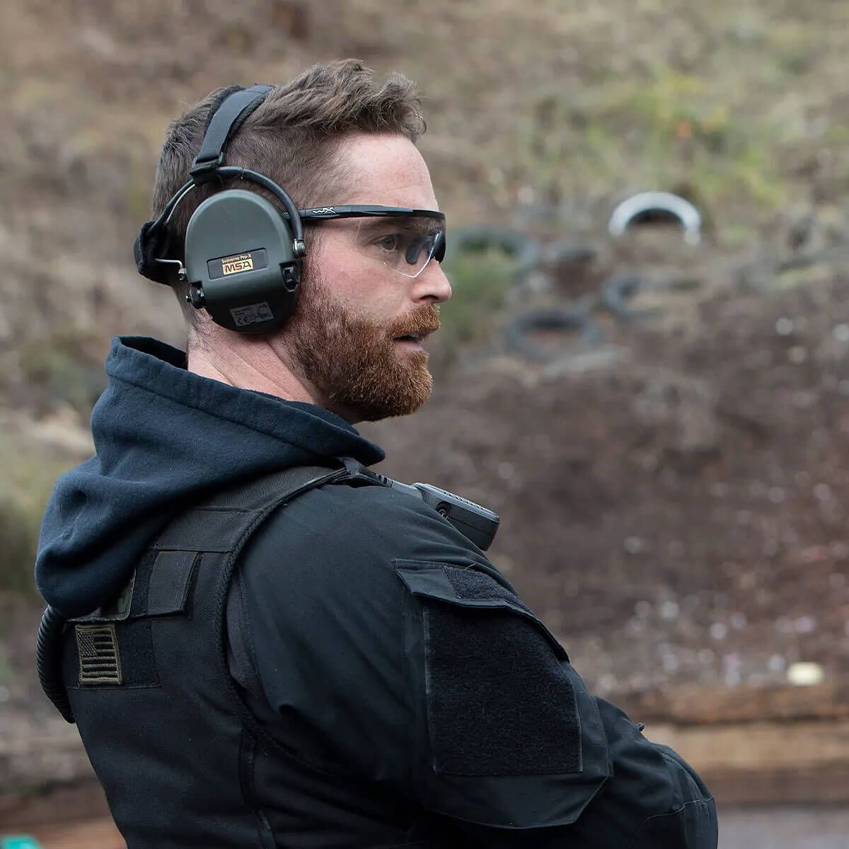 Saber Advanced Taktische Brille mit 2 Gläsern