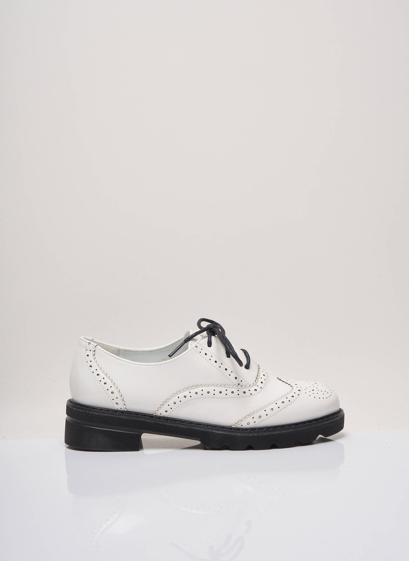 I Love Shoes Derby Femme couleur blanc