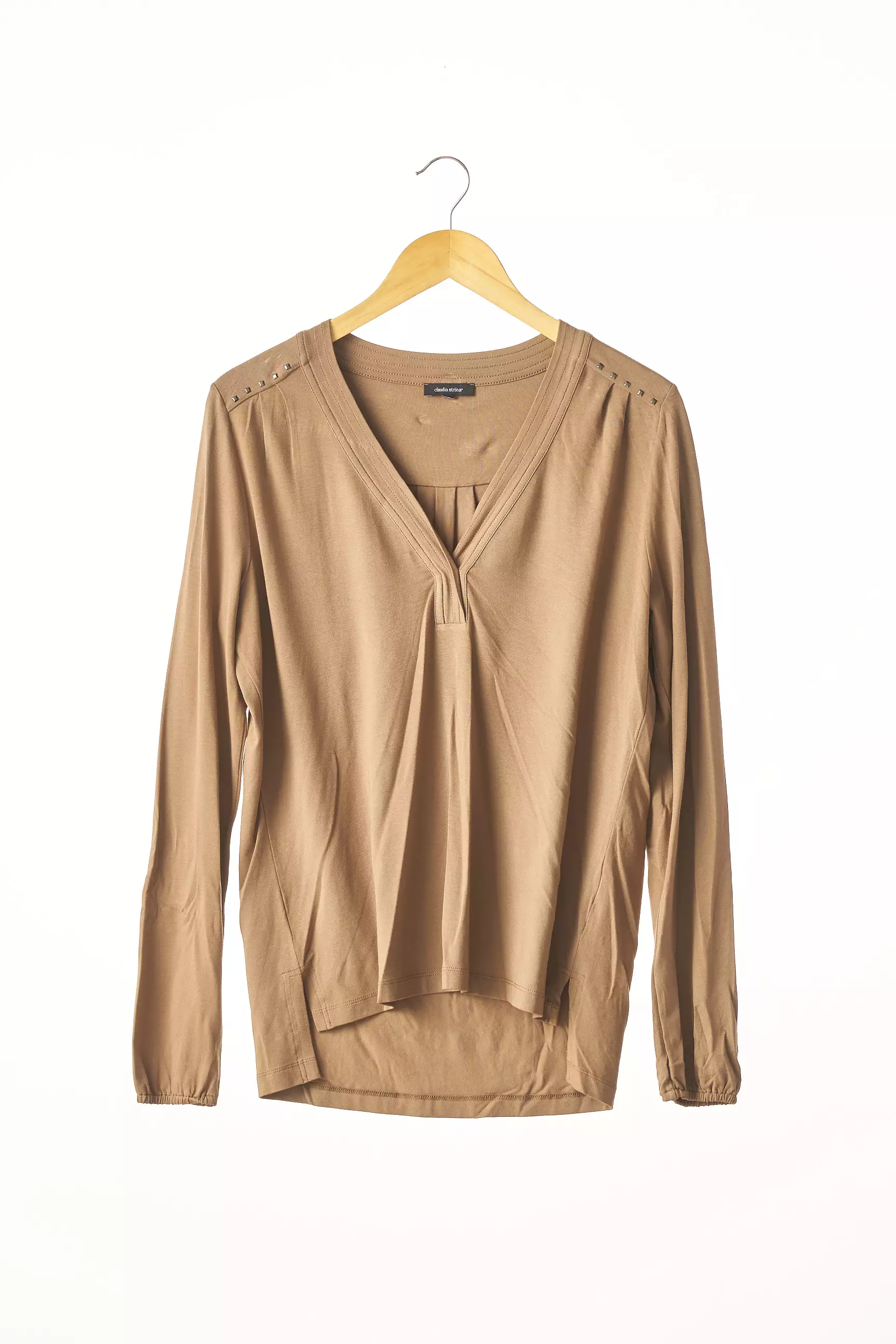 Claudia Strater Tshirts Femme couleur marron